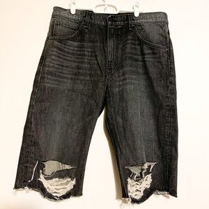 Hudson Jean Black Shorts
